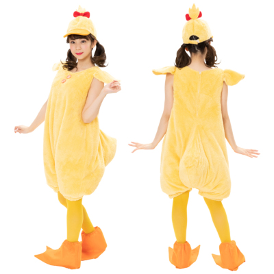 フラッフィーヒヨコガール＞886273∥子供用プリンセスドレス