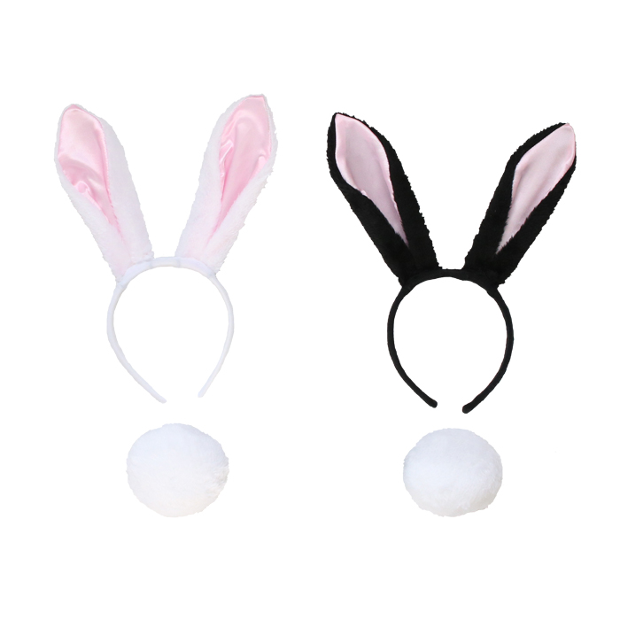 どうぶつカチューシャとしっぽ けもみみしっぽセット 黒うさぎ 子供用プリンセスドレス ディズニーコスチューム販売店 リトルプリンセスルーム