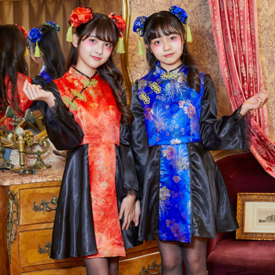 .cute!! / チャイナブルー COSCHU！ チャイニーチャイナ ブルー＞906476【ハロウィン
