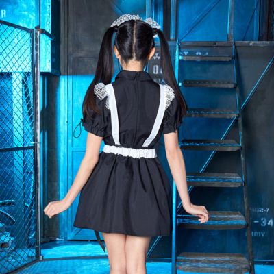 花魁 コスプレ 衣装 ドレス 3点セット 赤 黒 セクシー