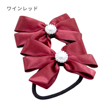 Rora ヘアゴム ロンロン リボン 2個セット : ZOZOTOWN Yahoo!店