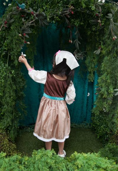 変身前のシンデレラ ワンピースドレス＞∥子供用プリンセスドレス