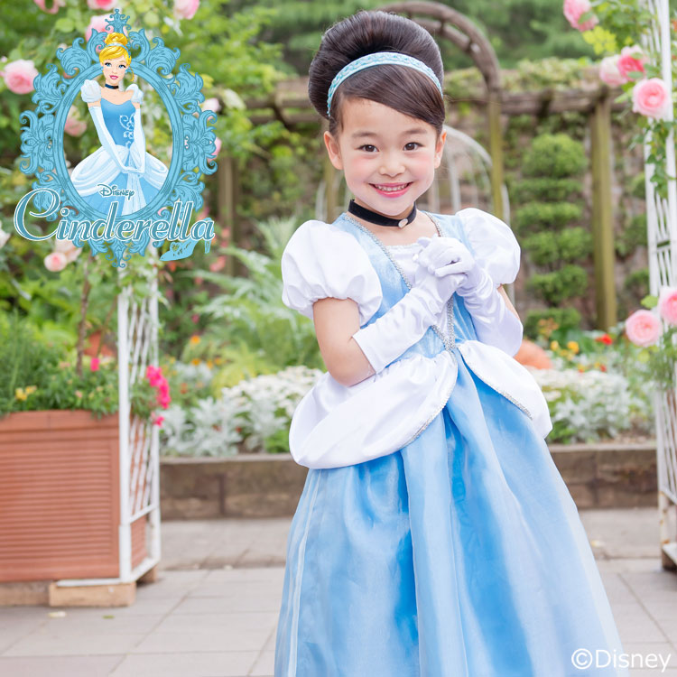 日本製 120センチ シンデレラ プリンセス 子供 ドレス 通販
