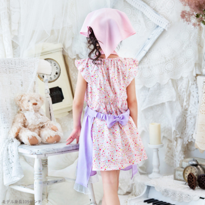 プリンセスなりきり かんたんドレス エプロン 3角巾つきセット