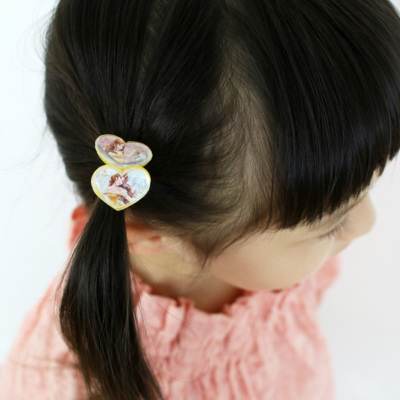 Hap5 ポニーテール レンズハート ヘアゴム２p ベル 子供用プリンセスドレス ディズニーコスチューム販売店 リトルプリンセスルーム