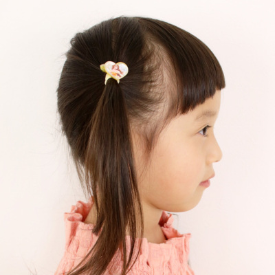 Hap5 ポニーテール レンズハート ヘアゴム２p ベル 子供用プリンセスドレス ディズニーコスチューム販売店 リトルプリンセスルーム